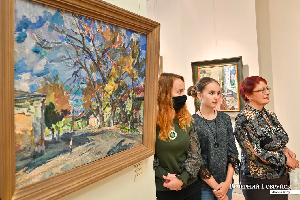 05.11.2020. Бобруйск. Выставка «Бобруйск – души моей трепет» – к 95-летию со дня рождения Абрама Рабкина в Бобруйском художественном музее