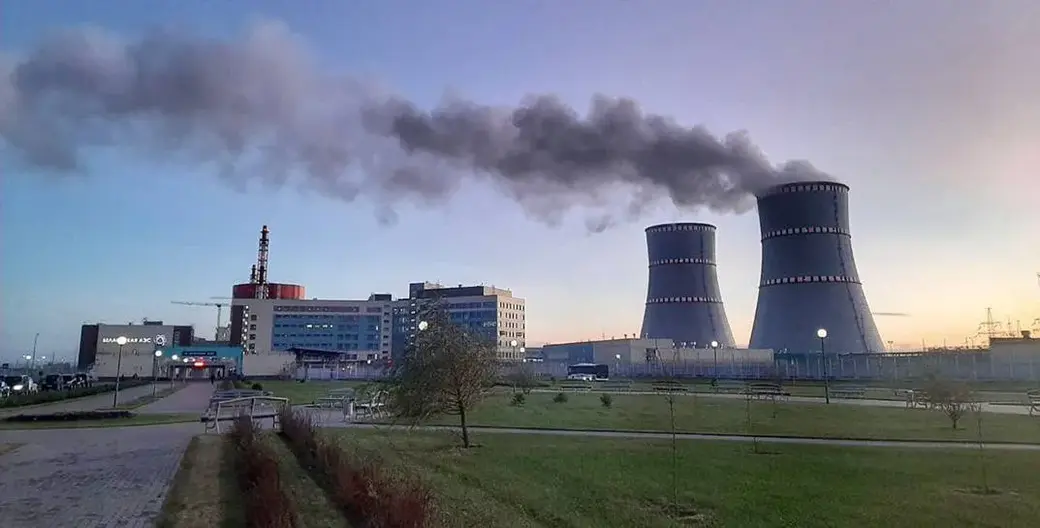 БелАЭС 7 ноября, в день официального запуска. Фото: Пул Первого