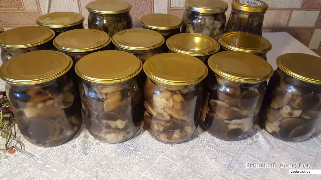 Зеленки маринованные.
