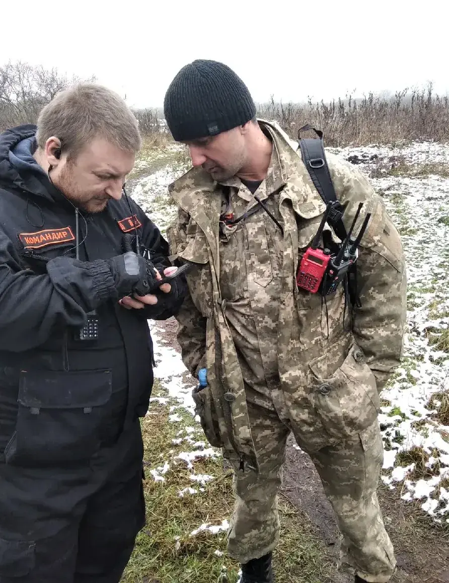 Волонтеры поисково-спасательного отряда «Феникс».