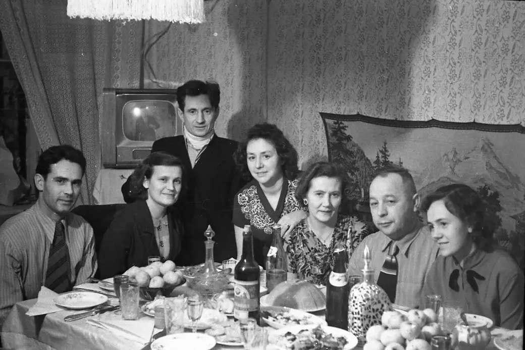 Советский Новый год. 1950-е.