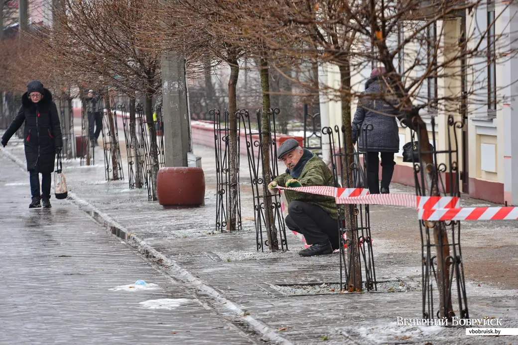 11.12.2020. Бобруйск. Гололед