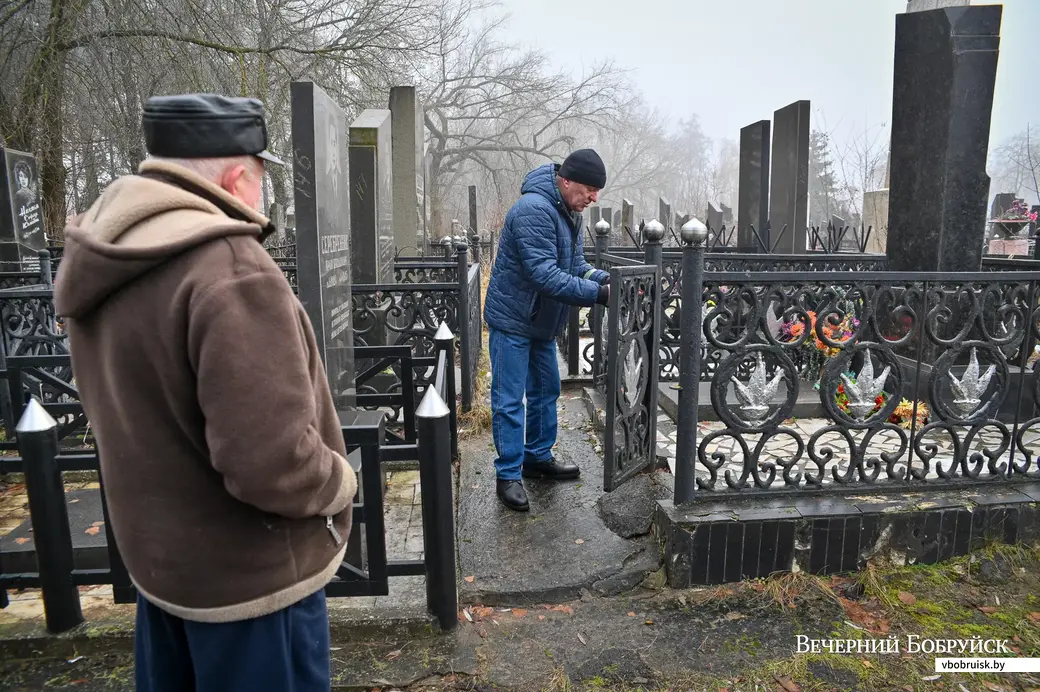 21.12.2020. Бобруйск. Еврейское кладбище на улице Минской