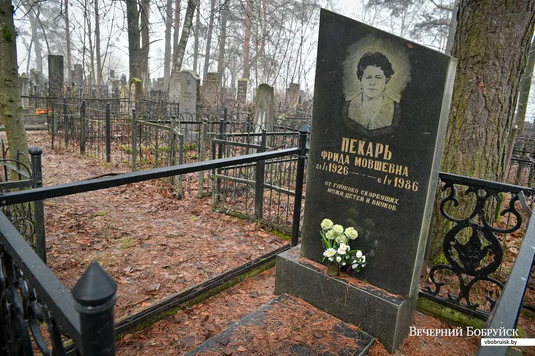 21.12.2020. Бобруйск. Еврейское кладбище на улице Минской