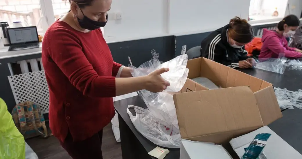 Рабочий день бобруйских волонтеров.