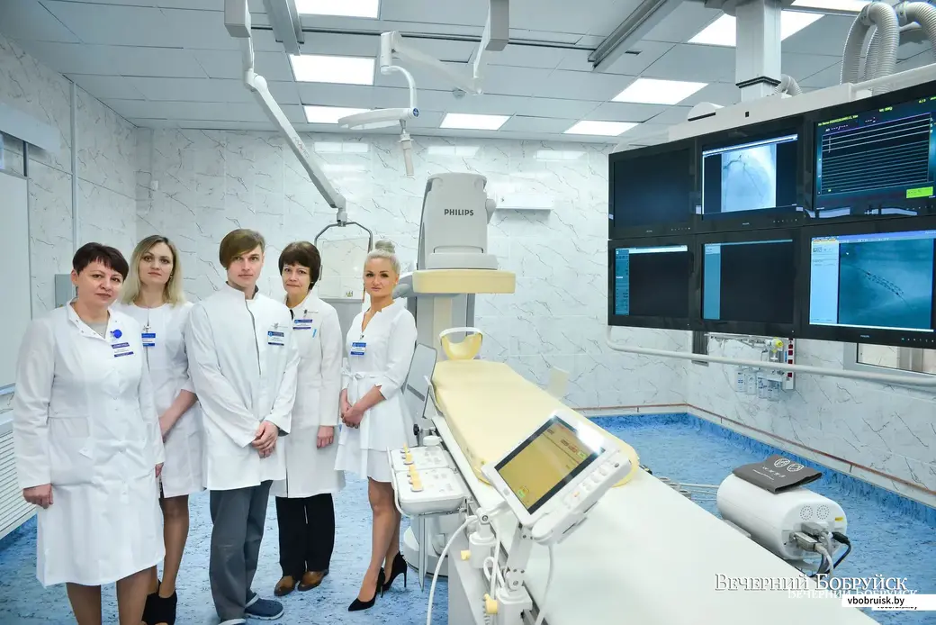 06.03.2020, открытие ангиографического комплекса в Бобруйске. Фото: Александр ЧУГУЕВ