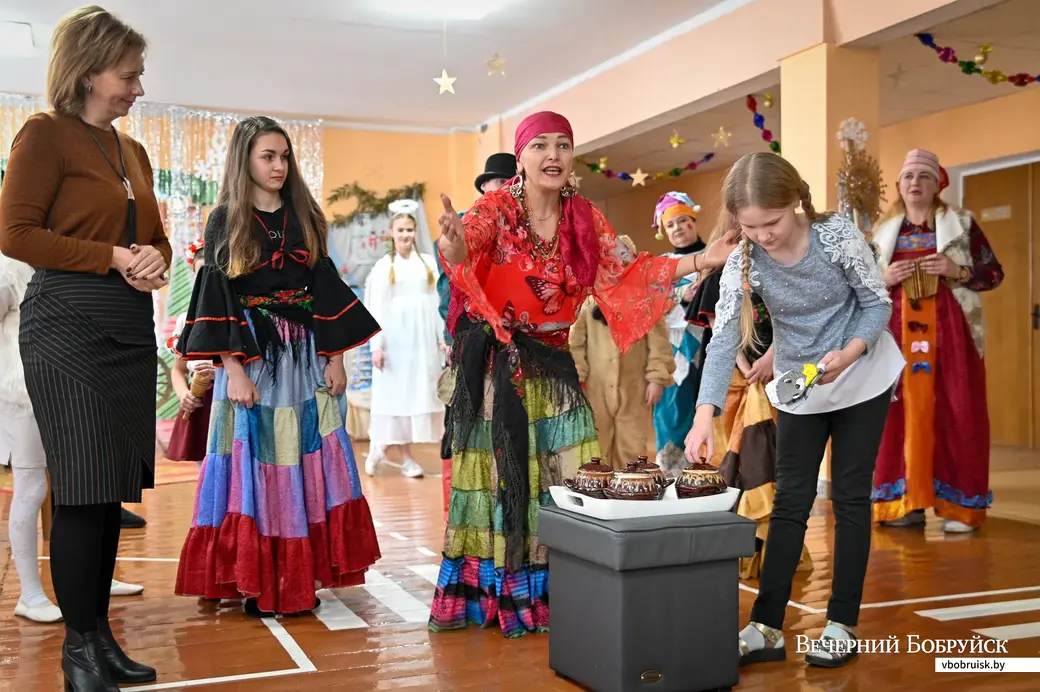 13.01.2021. Бобруйск. Колядное представление в Бобруйской государственной специальной общеобразовательной школе-интернате для детей с нарушением слуха