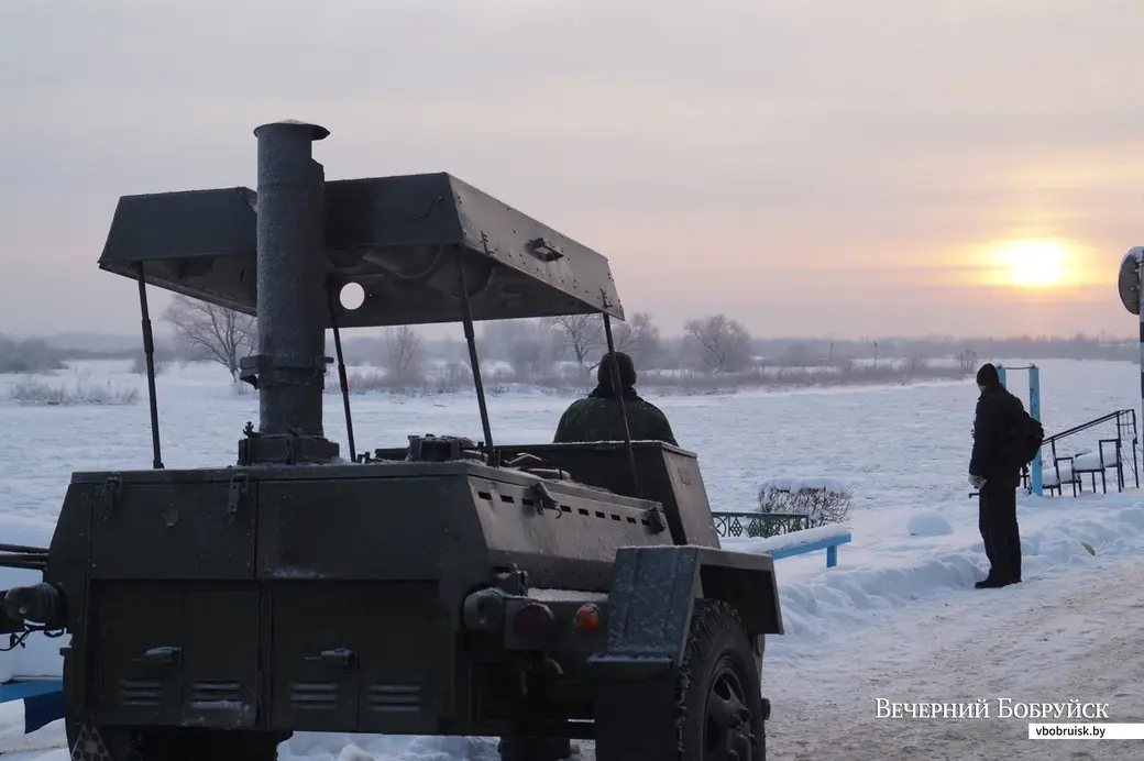 19.01.2021, Бобруйск. Полевая кухня 147 зенитно-ракетного полка.