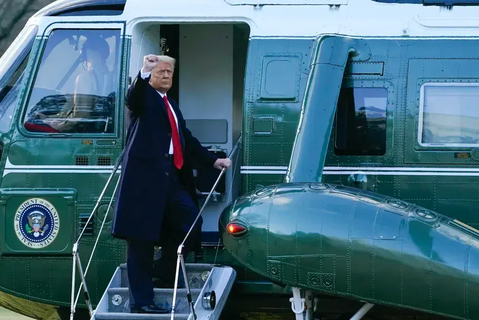 Вашингтон, 20 января 2021 года. Дональд Трамп покинул Белый дом в качестве действующего президента США.