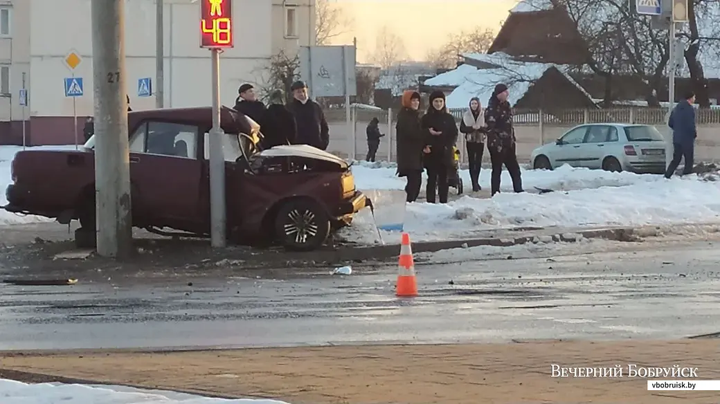 23.01.20221, ДТП на перекрестке Ленина-Георгиевский