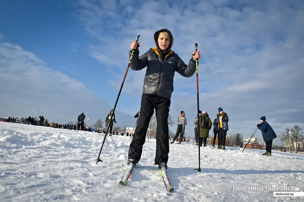 23.01.2021. Бобруйск. Городской спортивный праздник «Бобруйская лыжня–2021»