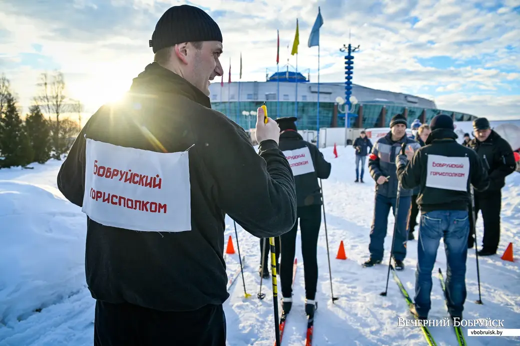 23.01.2021. Бобруйск. Городской спортивный праздник «Бобруйская лыжня–2021»