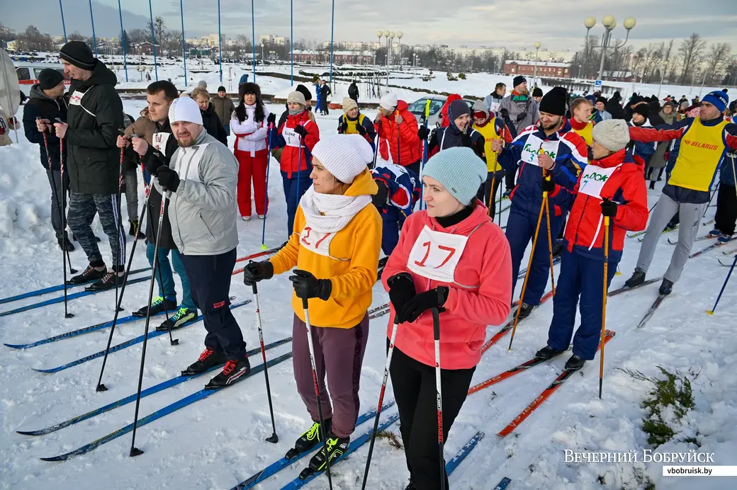 23.01.2021. Бобруйск. Городской спортивный праздник «Бобруйская лыжня–2021»