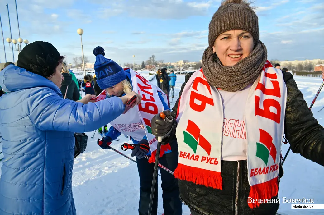 23.01.2021. Бобруйск. Городской спортивный праздник «Бобруйская лыжня–2021»
