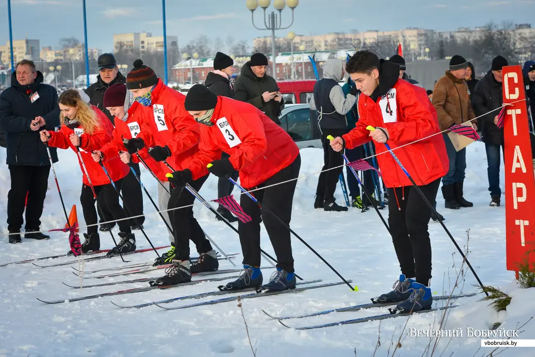 23.01.2021. Бобруйск. Городской спортивный праздник «Бобруйская лыжня–2021»