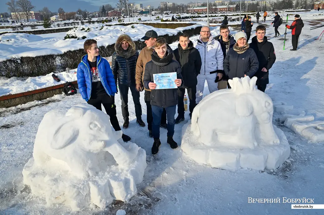 23.01.2021. Бобруйск. Городской спортивный праздник «Бобруйская лыжня–2021»