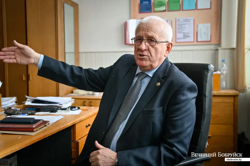 29.01.2021. Бобруйск. Юрий Дмитриевич Ковальчук – ветеран бобруйской отрасли деревообработки, последние 15 лет возглавляет профком «Бобруйскмебели» (ныне