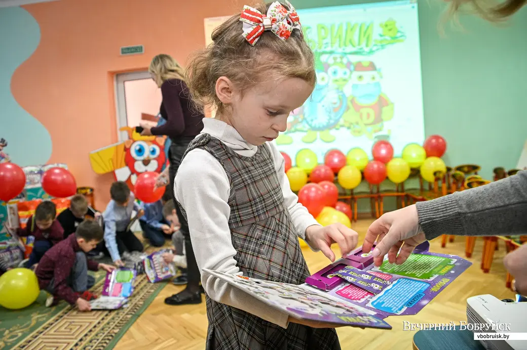 16.02.2021. Бобруйск. Подарки Бобруйскому детскому дому от ЗАО «Доброном»