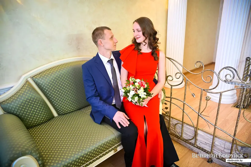 19.02.2021, Бобруйск. Свадебная пара Анастасия и Максим