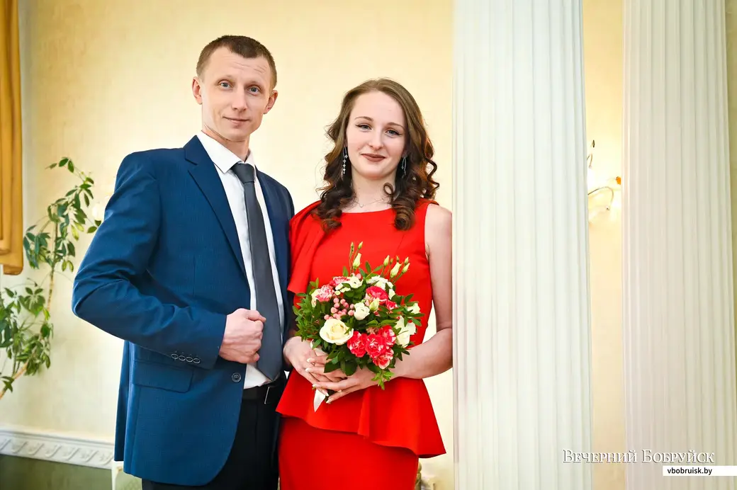 19.02.2021, Бобруйск. Свадебная пара Анастасия и Максим