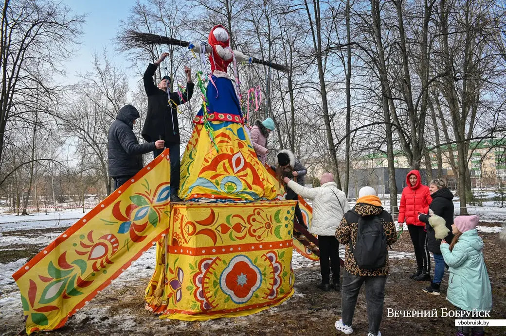 13.03.2021. Бобруйск. Масленица в городском парке
