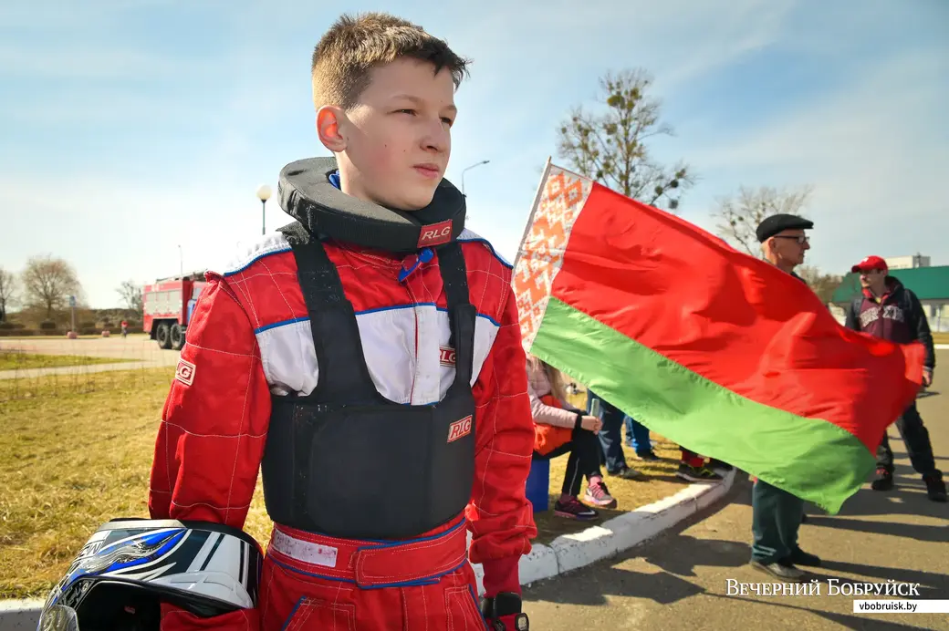 01.04.2021. Бобруйск. Первый этап соревнований по картингу XIX Республиканской спартакиады учащихся по техническим видам спорта «Техноспорт»