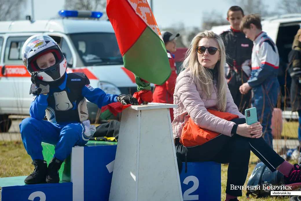 01.04.2021. Бобруйск. Первый этап соревнований по картингу XIX Республиканской спартакиады учащихся по техническим видам спорта «Техноспорт»