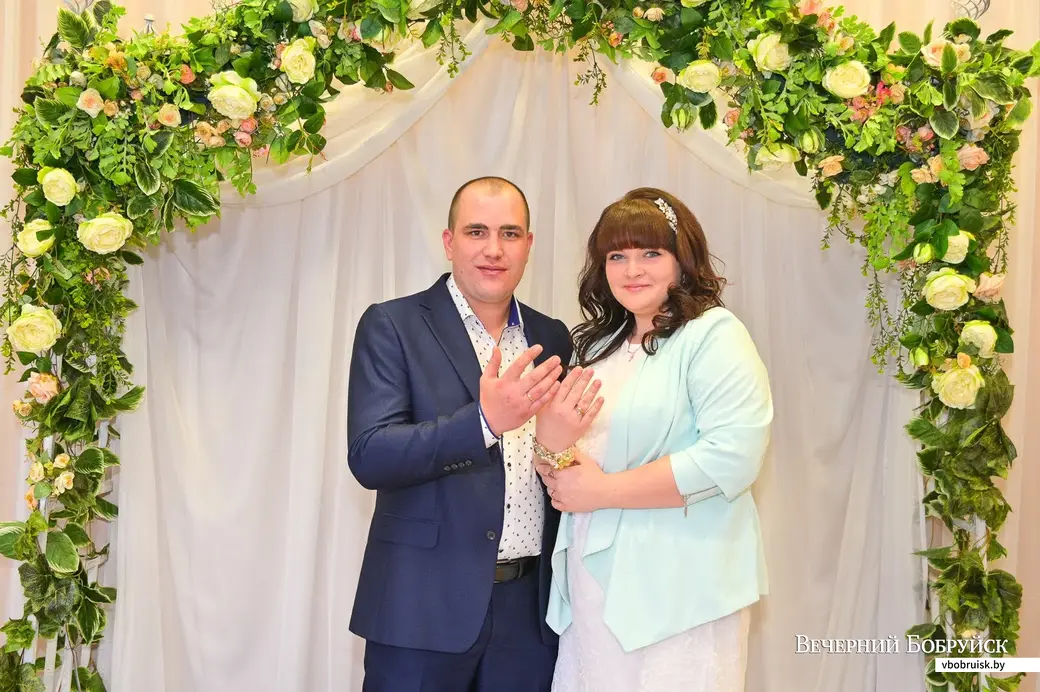 09.04.2021. Бобруйск. Свадебная пара. Константин и Юлия