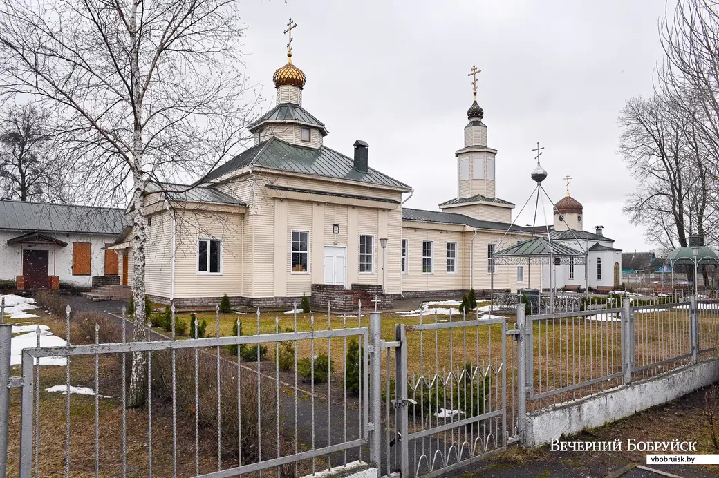 18.03.2021. Храм Святого Духа в Бобруйске на ул. Клубной.