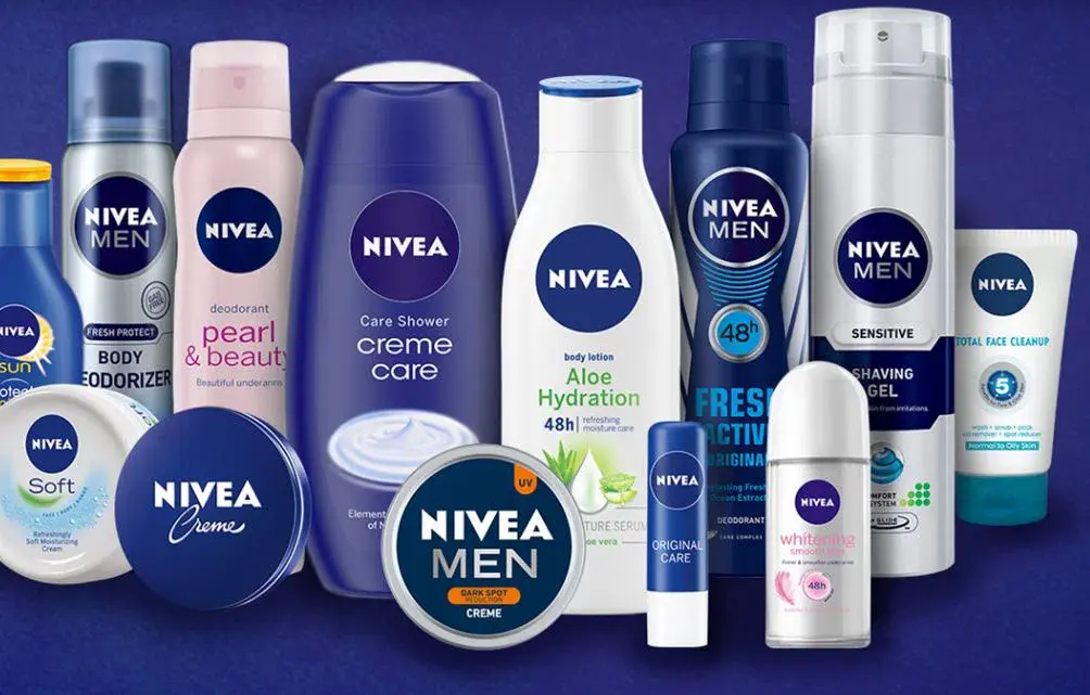Продукция марки «NIVEA».
