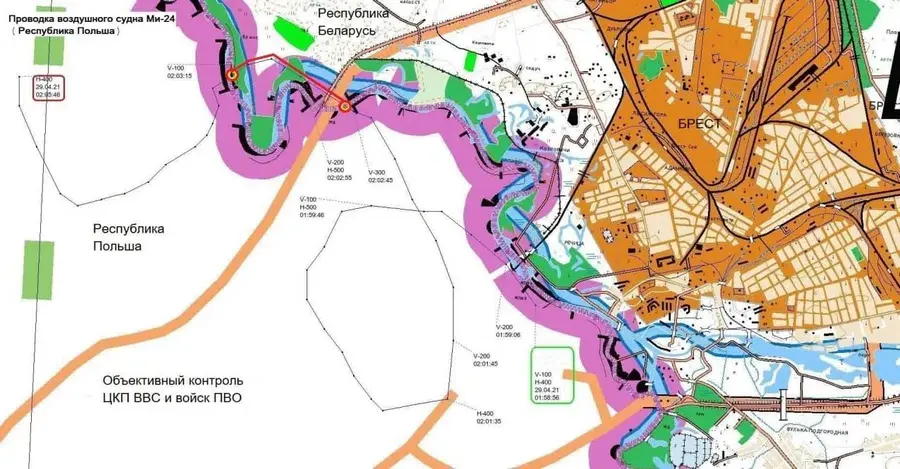 Министерство обороны заявило, что воздушная граница республики была повторно в течение месяца нарушена со стороны Польши.