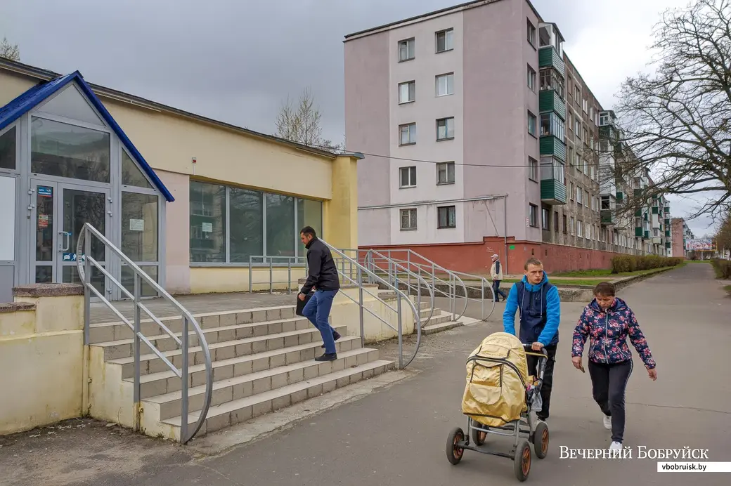 27.04.2021. Бобруйск. Жилая застройка в районе средней школы №19
