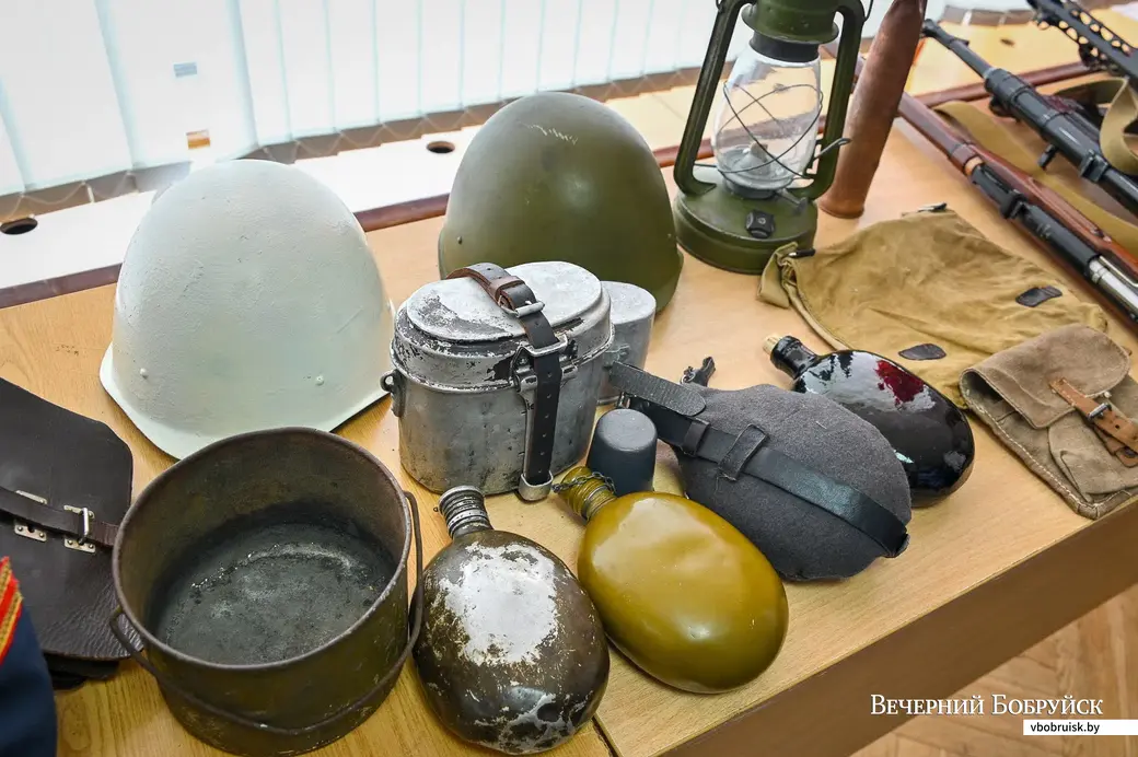 30.04.2021. Бобруйск. Выставка «Герои Бобруйска» клуба военно-исторической реконструкции «Бобруйский рубеж» Дворца искусство города Бобруйска