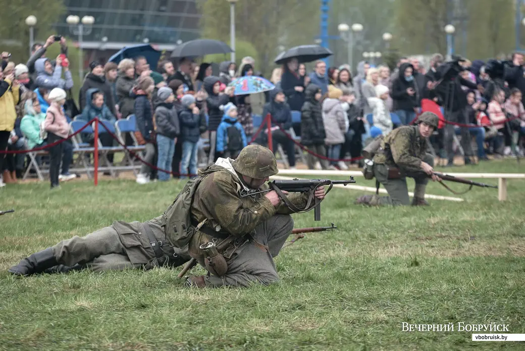 07.05.2021. Бобруйск. Военная реконструкция освобождения Бобруйска