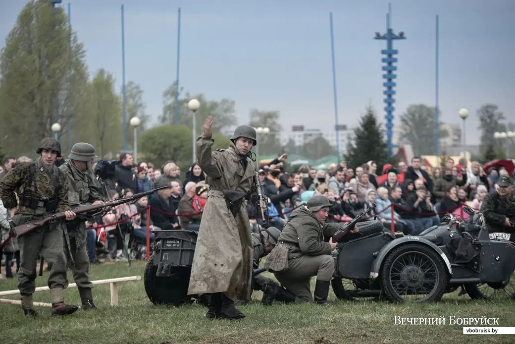07.05.2021. Бобруйск. Военная реконструкция освобождения Бобруйска