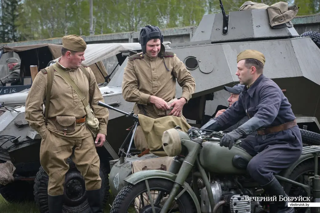 07.05.2021. Бобруйск. Военная реконструкция освобождения Бобруйска