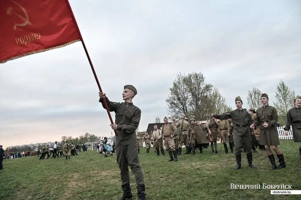 07.05.2021. Бобруйск. Военная реконструкция освобождения Бобруйска