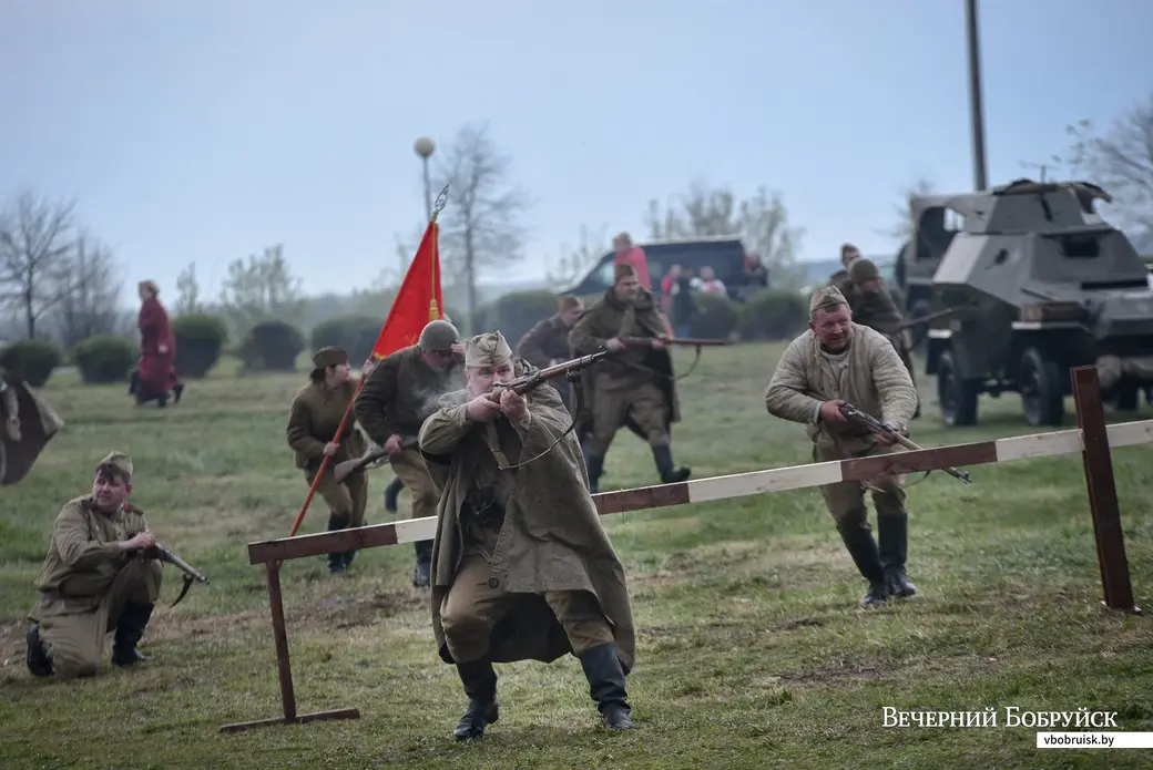 07.05.2021. Бобруйск. Военная реконструкция освобождения Бобруйска