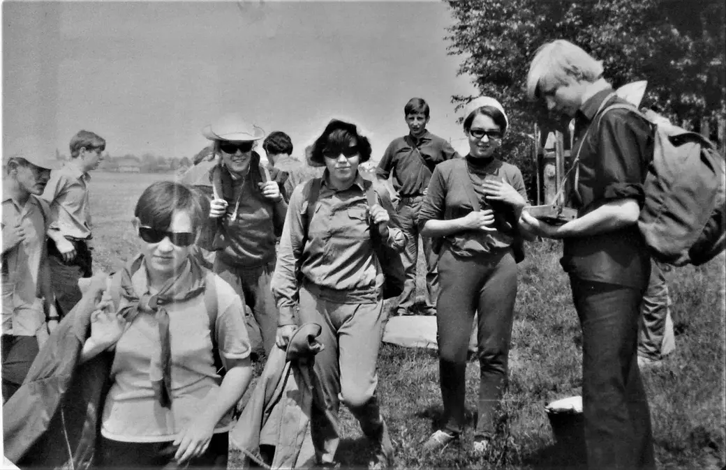 1971 год. В походе.