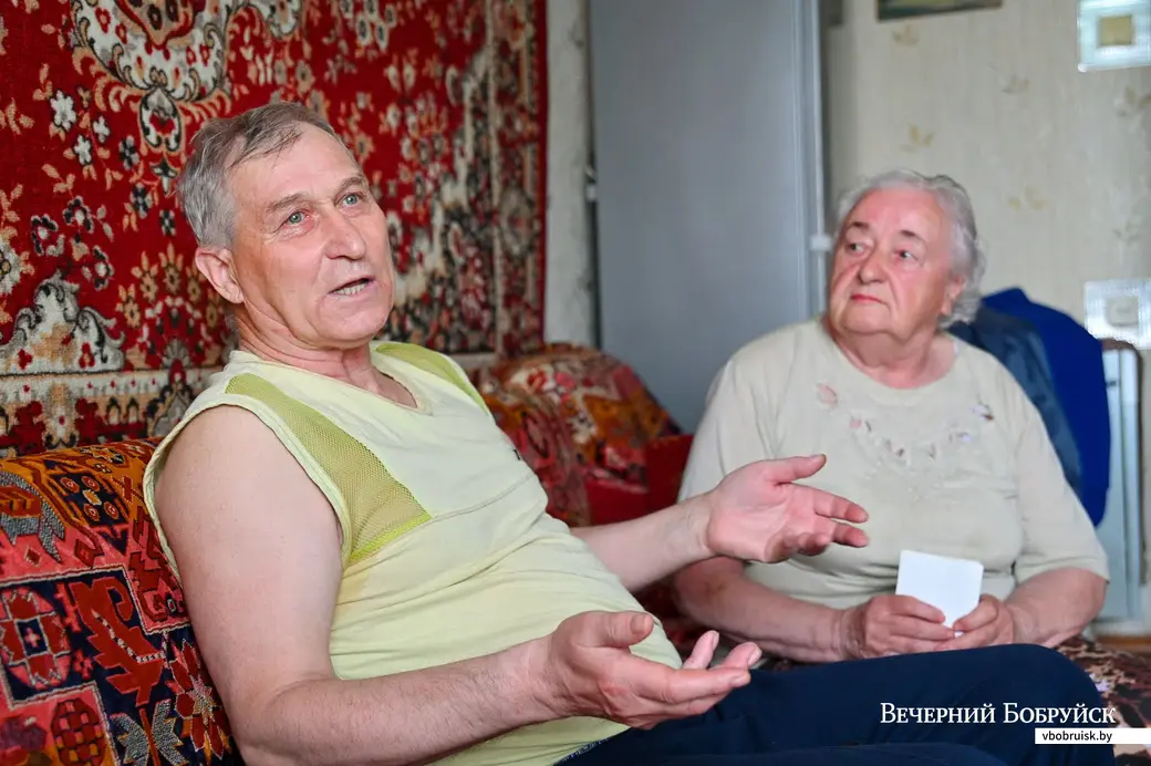 19.05.2021. Бобруйск. Алла Дмитриевна Стефаненко и Михаил Иванович Стяжкин