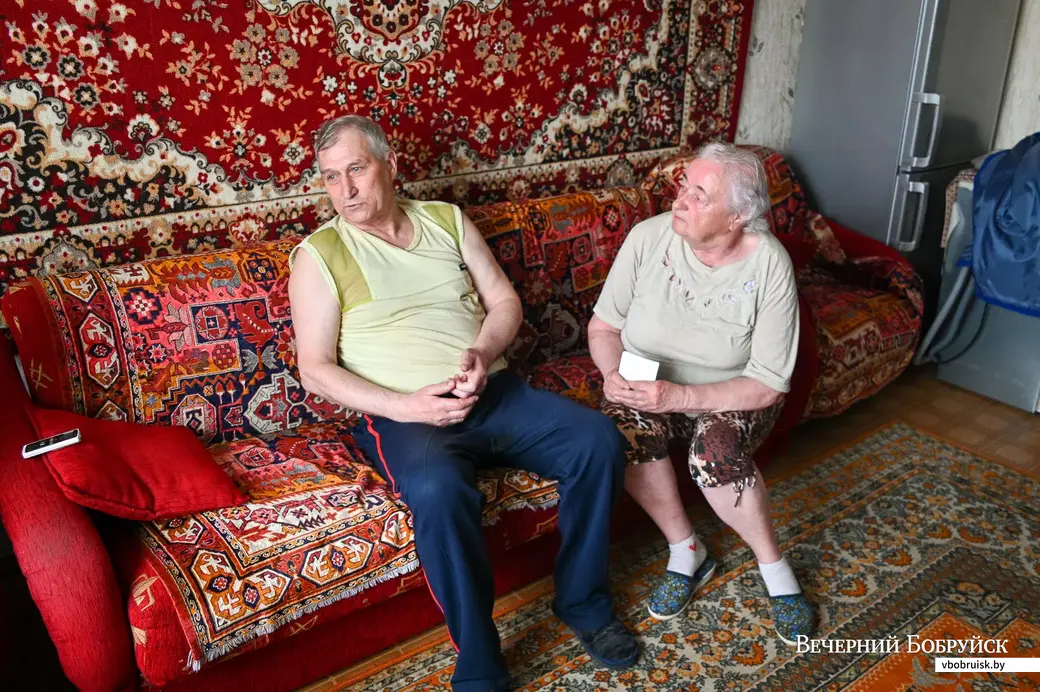 19.05.2021. Бобруйск. Алла Дмитриевна Стефаненко и Михаил Иванович Стяжкин