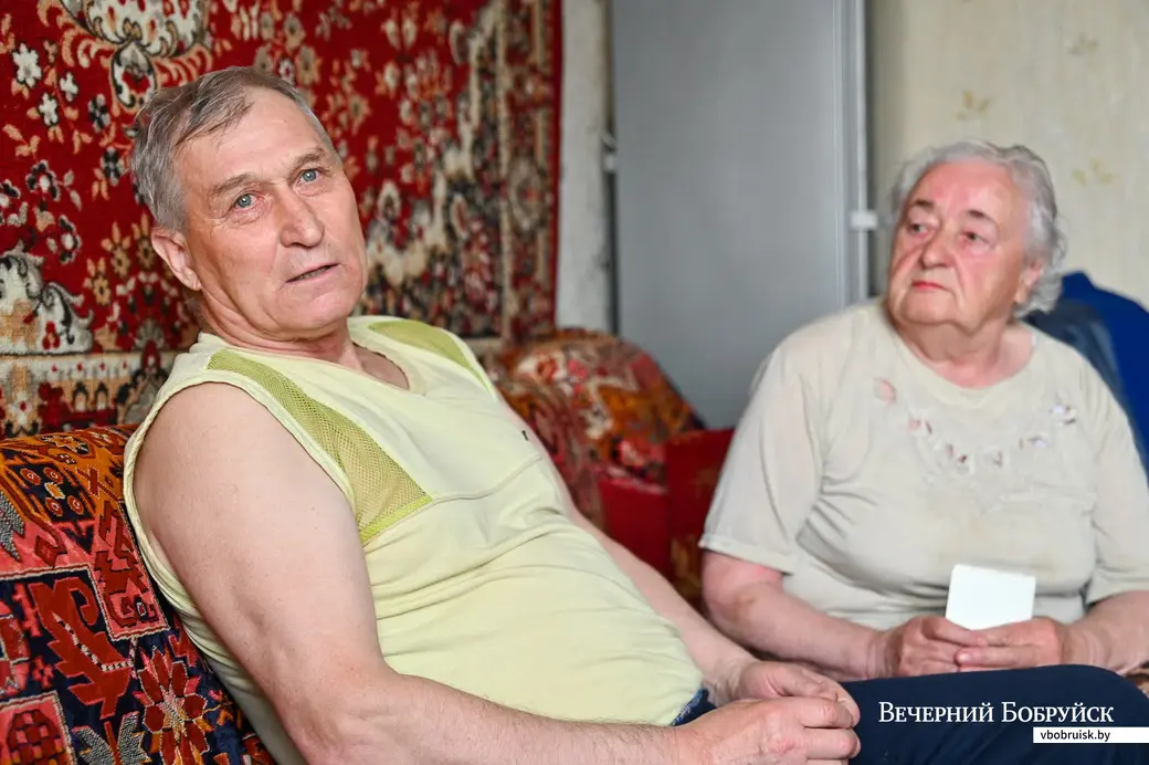 19.05.2021. Бобруйск. Алла Дмитриевна Стефаненко и Михаил Иванович Стяжкин