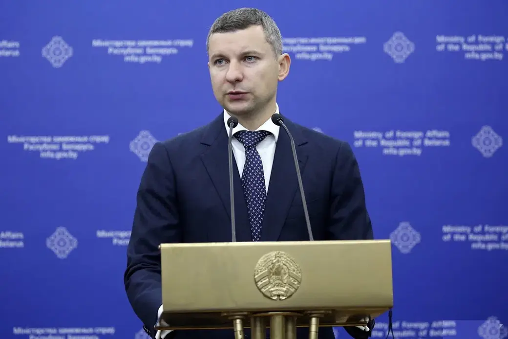 Пресс-секретарь МИД Беларуси Анатолий Глаз.