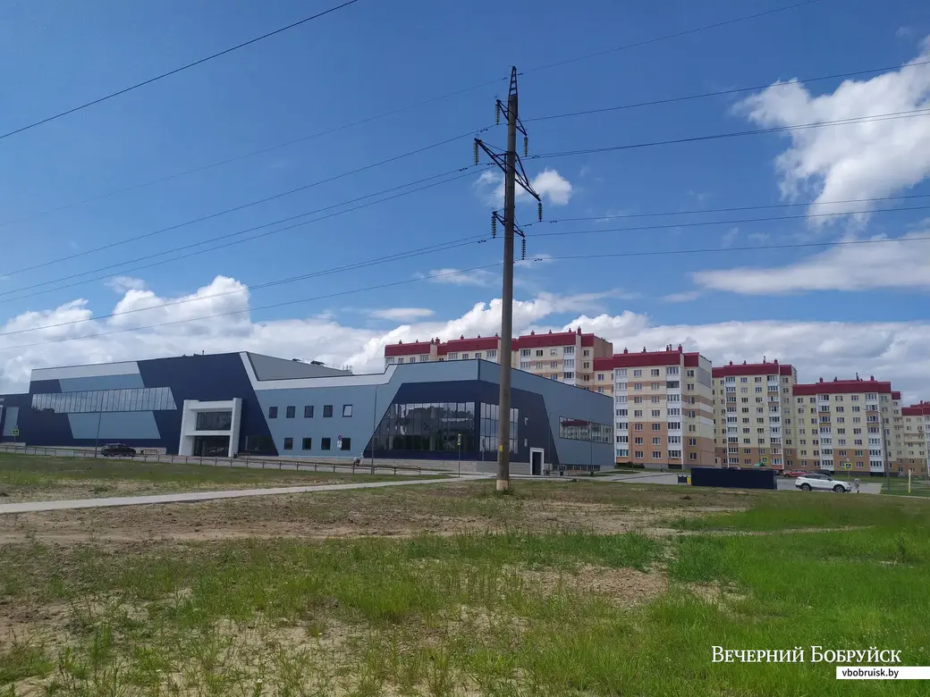 Спортивный комплекс в 7 микрорайоне, Бобруйск.