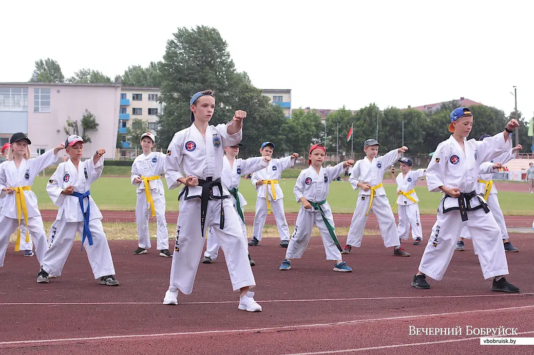 Спортивный праздник «Бобруйску – физкульт-ура!» на стадионе «Спартак» 25 июня 2021 года.