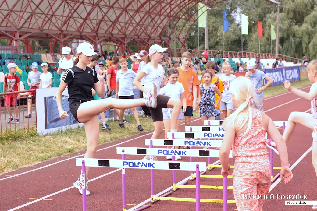 Спортивный праздник «Бобруйску – физкульт-ура!» на стадионе «Спартак» 25 июня 2021 года.
