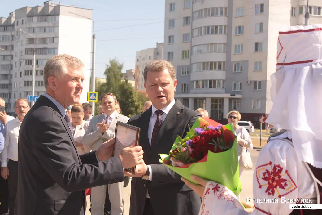 Бобруйск, 26 июня 2021 года. Торжественное открытие нового участка проспекта Строителей.