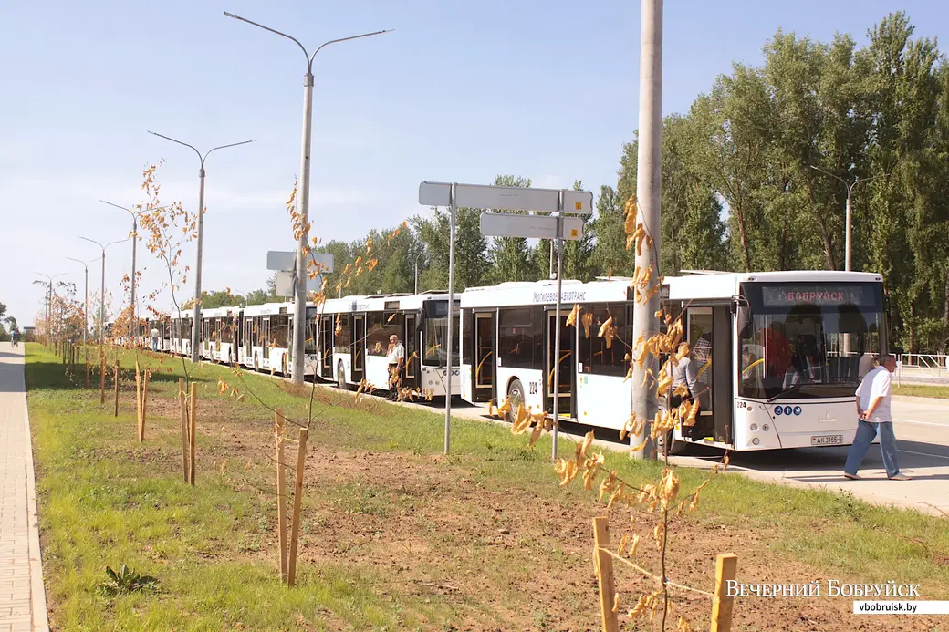 Бобруйск, 26 июня 2021 года. Торжественное открытие нового участка проспекта Строителей.