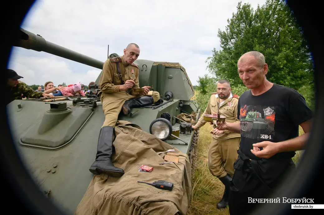 27.06.2021. Бобруйский район. Слет военно-исторических клубов «Бобруйский котел» и реконструкция захвата и удержания переправы и плацдарма на западном берегу Березины