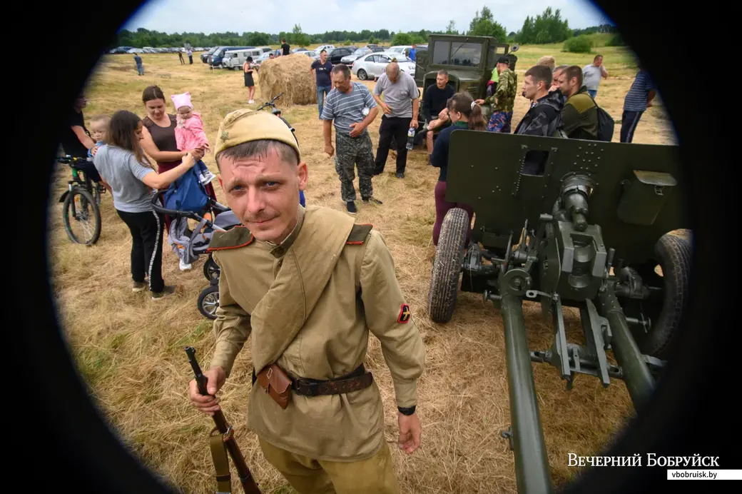 27.06.2021. Бобруйский район. Слет военно-исторических клубов «Бобруйский котел» и реконструкция захвата и удержания переправы и плацдарма на западном берегу Березины